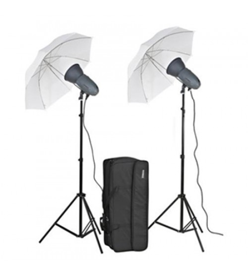 Visico VL-300 Plus Umbrella Kit 2 Flash Head 